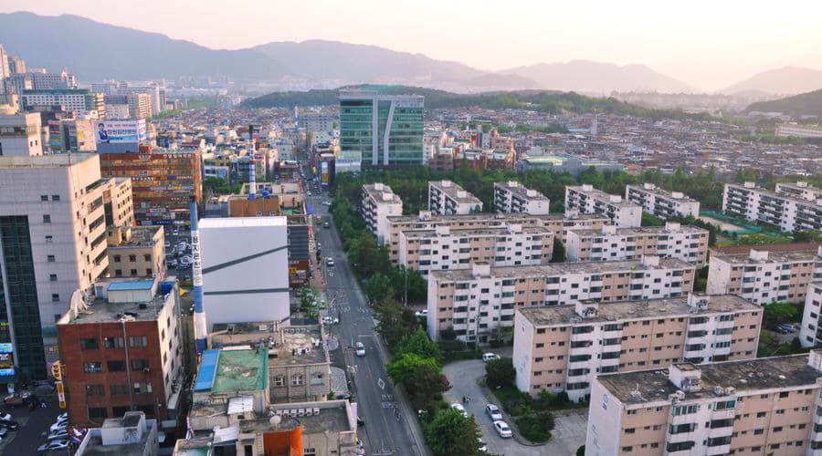 As melhores opções de aluguel de carros em Changwon